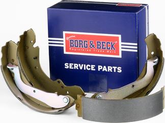 Borg & Beck BBS6205 - Комплект тормозных колодок, барабанные autospares.lv