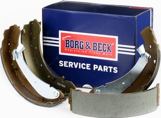 Borg & Beck BBS6206 - Комплект тормозных колодок, барабанные autospares.lv