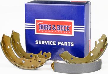 Borg & Beck BBS6218 - Комплект тормозных колодок, барабанные autospares.lv