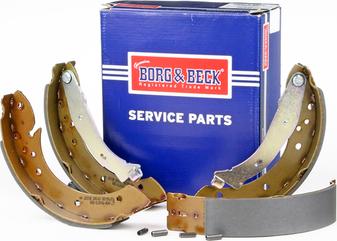 Borg & Beck BBS6285 - Комплект тормозных колодок, барабанные autospares.lv
