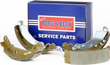 Borg & Beck BBS6234 - Комплект тормозных колодок, барабанные autospares.lv