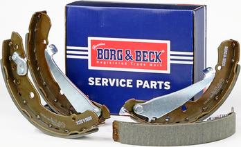 Borg & Beck BBS6230 - Комплект тормозных колодок, барабанные autospares.lv