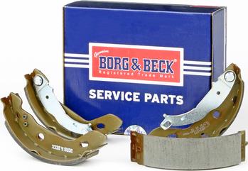 Borg & Beck BBS6279 - Комплект тормозных колодок, барабанные autospares.lv