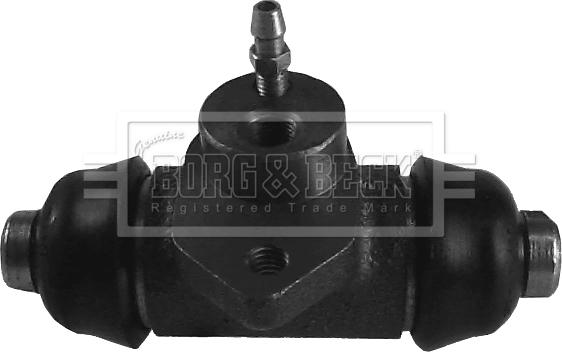 Borg & Beck BBW1601 - Колесный тормозной цилиндр autospares.lv