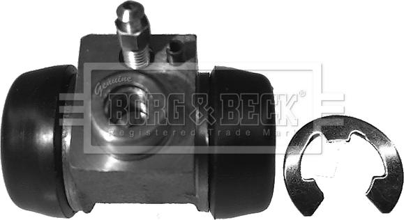 Borg & Beck BBW1289 - Колесный тормозной цилиндр autospares.lv