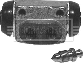 Borg & Beck BBW1732 - Колесный тормозной цилиндр autospares.lv