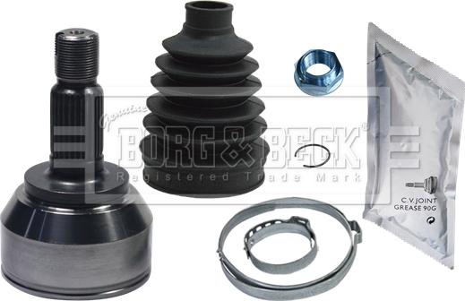 Borg & Beck BCJ1460 - Шарнирный комплект, ШРУС, приводной вал autospares.lv