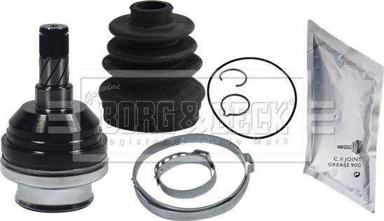 Borg & Beck BCJ1430 - Шарнирный комплект, ШРУС, приводной вал autospares.lv