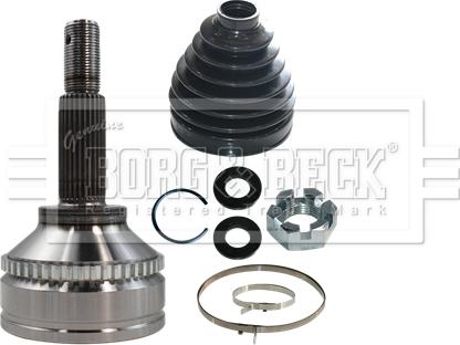 Borg & Beck BCJ1429 - Шарнирный комплект, ШРУС, приводной вал autospares.lv