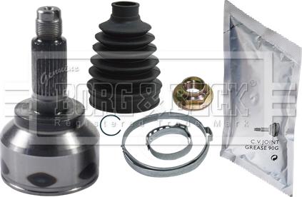 Borg & Beck BCJ1564 - Шарнирный комплект, ШРУС, приводной вал autospares.lv