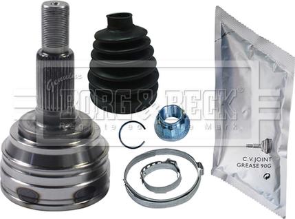 Borg & Beck BCJ1361 - Шарнирный комплект, ШРУС, приводной вал autospares.lv