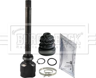 Borg & Beck BCJ1373 - Шарнирный комплект, ШРУС, приводной вал autospares.lv