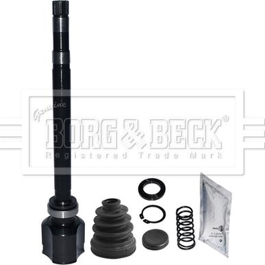 Borg & Beck BCJ1291 - Шарнирный комплект, ШРУС, приводной вал autospares.lv