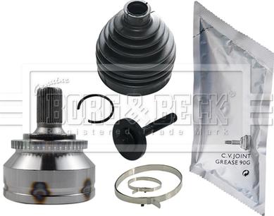 Borg & Beck BCJ1243 - Шарнирный комплект, ШРУС, приводной вал autospares.lv