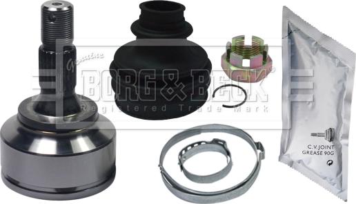 Borg & Beck BCJ1208 - Шарнирный комплект, ШРУС, приводной вал autospares.lv