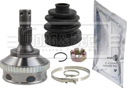 Borg & Beck BCJ1212 - Шарнирный комплект, ШРУС, приводной вал autospares.lv