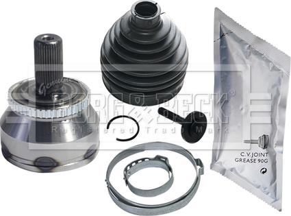 Borg & Beck BCJ1217 - Шарнирный комплект, ШРУС, приводной вал autospares.lv