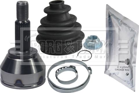 Borg & Beck BCJ1235 - Шарнирный комплект, ШРУС, приводной вал autospares.lv