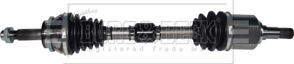 Borg & Beck BDS1079 - Приводной вал autospares.lv