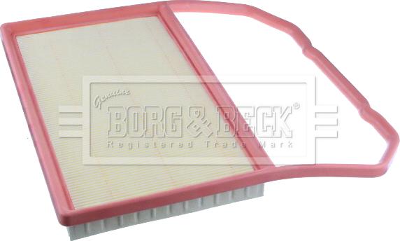 Borg & Beck BFA2543 - Воздушный фильтр, двигатель autospares.lv