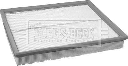 Borg & Beck BFA2000 - Воздушный фильтр, двигатель autospares.lv