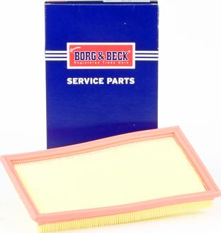 Borg & Beck BFA2080 - Воздушный фильтр, двигатель autospares.lv