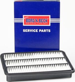 Borg & Beck BFA2306 - Воздушный фильтр, двигатель autospares.lv