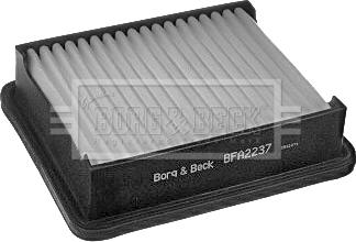 Borg & Beck BFA2237 - Воздушный фильтр, двигатель autospares.lv