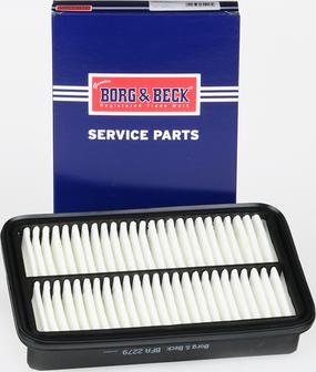 Borg & Beck BFA2279 - Воздушный фильтр, двигатель autospares.lv