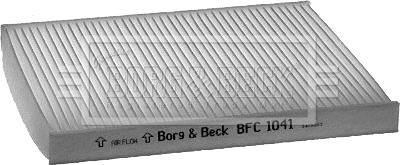 Borg & Beck BFC1041 - Фильтр воздуха в салоне autospares.lv