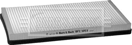 Borg & Beck BFC1053 - Фильтр воздуха в салоне autospares.lv