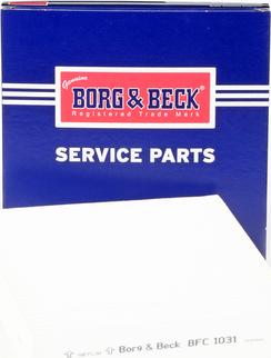 Borg & Beck BFC1031 - Фильтр воздуха в салоне autospares.lv