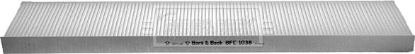 Borg & Beck BFC1038 - Фильтр воздуха в салоне autospares.lv