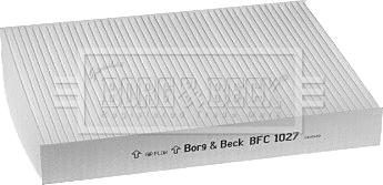 Borg & Beck BFC1027 - Фильтр воздуха в салоне autospares.lv