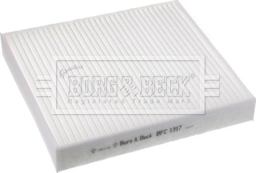 Borg & Beck BFC1317 - Фильтр воздуха в салоне autospares.lv