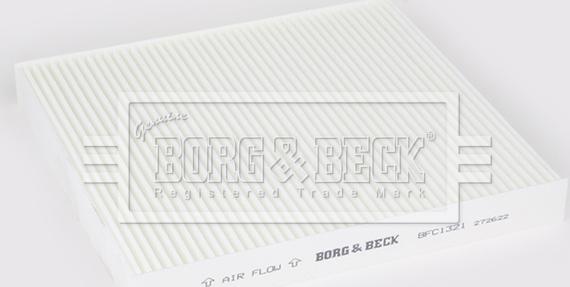 Borg & Beck BFC1321 - Фильтр воздуха в салоне autospares.lv