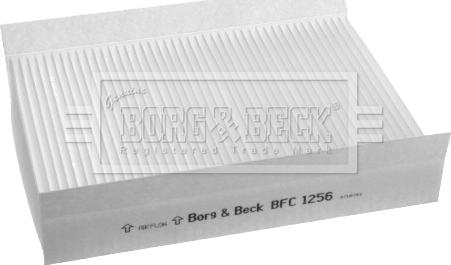 Borg & Beck BFC1256 - Фильтр воздуха в салоне autospares.lv