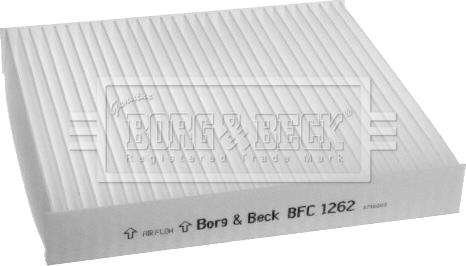 Borg & Beck BFC1262 - Фильтр воздуха в салоне autospares.lv