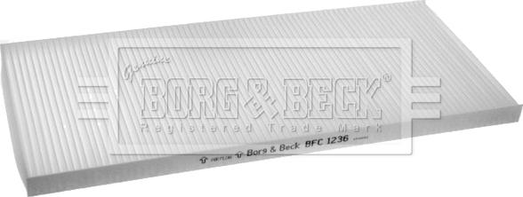 Borg & Beck BFC1236 - Фильтр воздуха в салоне autospares.lv