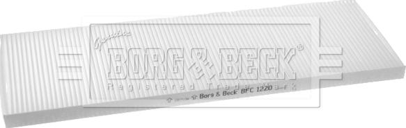 Borg & Beck BFC1220 - Фильтр воздуха в салоне autospares.lv