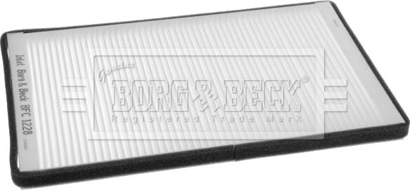 Borg & Beck BFC1228 - Фильтр воздуха в салоне autospares.lv