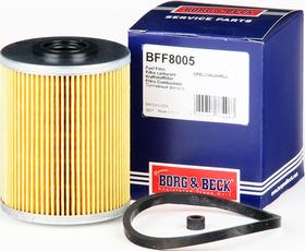 Borg & Beck BFF8005 - Топливный фильтр autospares.lv