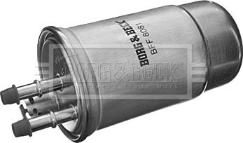 Borg & Beck BFF8081 - Топливный фильтр autospares.lv