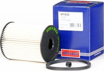 Borg & Beck BFF8026 - Топливный фильтр autospares.lv