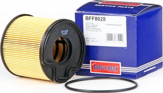 Borg & Beck BFF8028 - Топливный фильтр autospares.lv