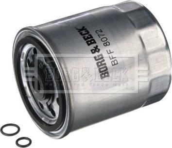 Borg & Beck BFF8072 - Топливный фильтр autospares.lv