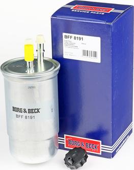 Borg & Beck BFF8191 - Топливный фильтр autospares.lv