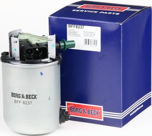 Borg & Beck BFF8237 - Топливный фильтр autospares.lv