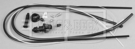 Borg & Beck BKA1090 - Тросик газа autospares.lv