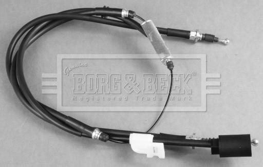 Borg & Beck BKB6011 - Тросик, cтояночный тормоз autospares.lv
